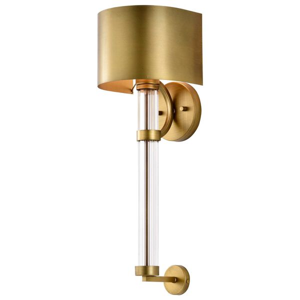 Teagon Natural Brass One-Light Wall Sconce, image 2