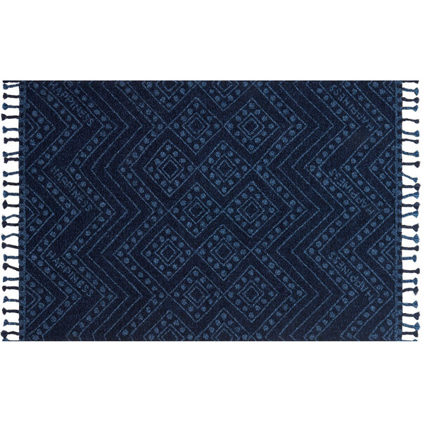 Crafted by Loloi Napa Indigo Rectangle: 9 Ft. 3 In. x 13 Ft. Rug, image 1