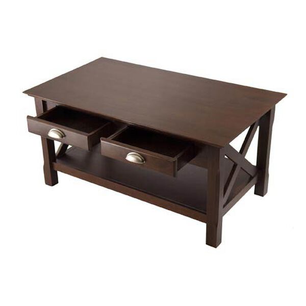 Xola Coffee Table with Two Drawers, image 2