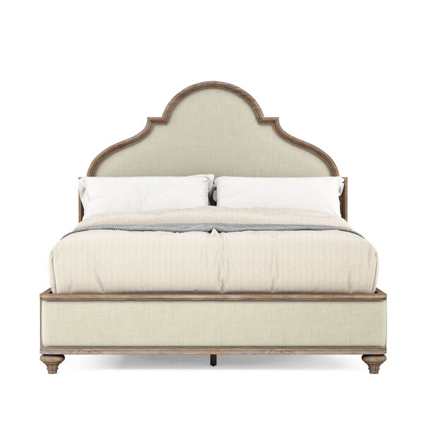 Architrave Brown Upholstered  Panel Bed, image 6