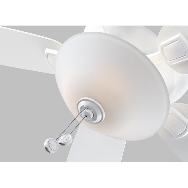 Colony Max Plus Matte White 52-Inch Ceiling Fan, image 3