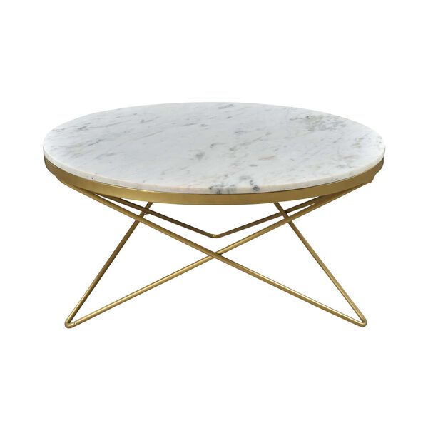 Haley White Coffee Table, image 2