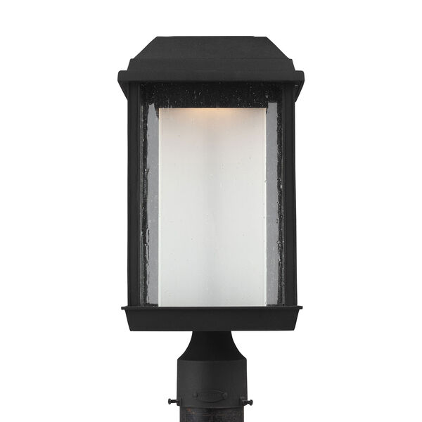 McHenry Textured Black LED Outdoor Post Mount, image 3