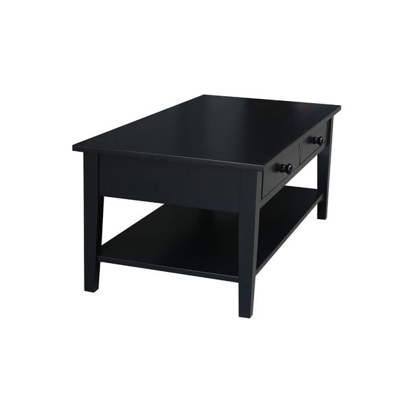 Spencer Black Coffee Table, image 4