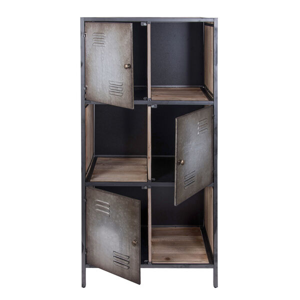 Casa Weathered Steel Bookcase, image 4