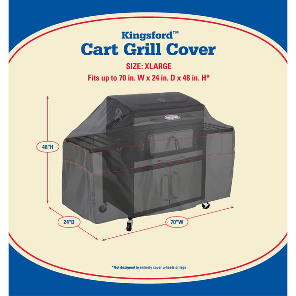 Kingsford Black Grill Cover- X-Large, image 2