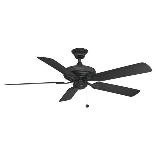 Edgewood Black 52-Inch Indoor Outdoor Ceiling Fan, image 1