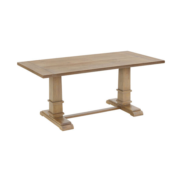 Joanna Rustic Brown Dining Table, image 3