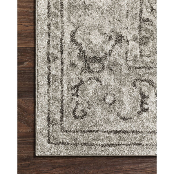 Joaquin Silver and Gray 2 Ft. 7 In. x 10 Ft. Power Loomed Rug, image 3