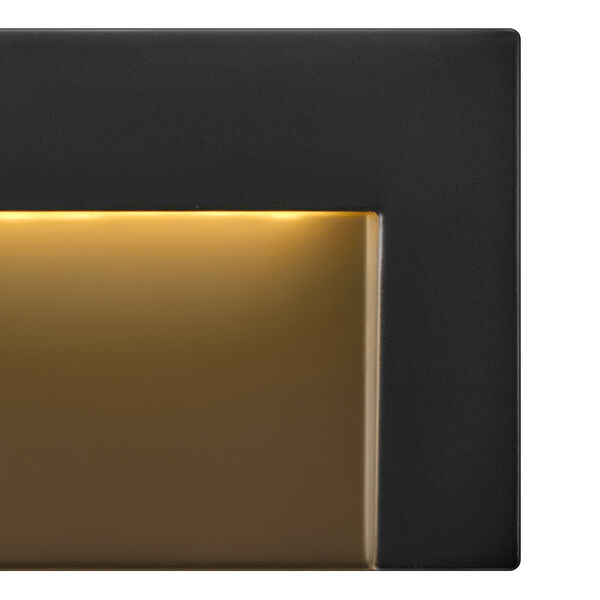 Taper Satin Black 12V Horizontal LED Deck Sconce, image 4