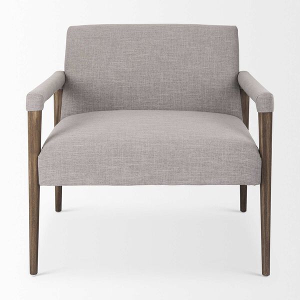 Palisades Gray and Brown Accent Chair, image 2