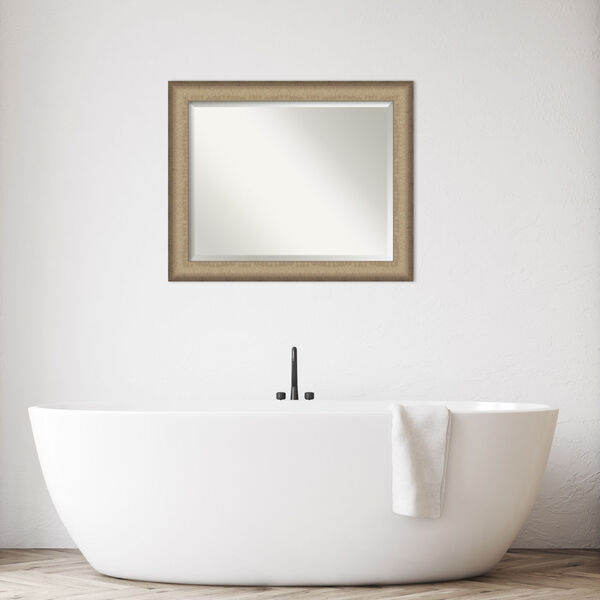 Elegant Bronze 33W X 27H-Inch Bathroom Vanity Wall Mirror, image 3