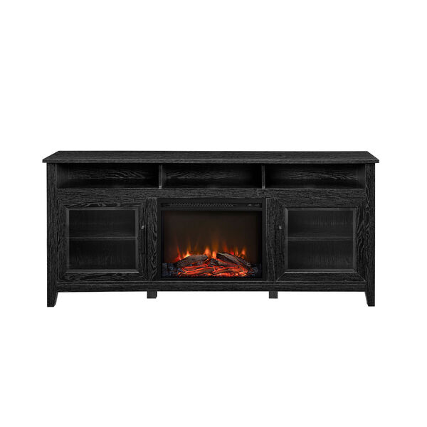 Wasatch Tall Fireplace TV Stand, image 2