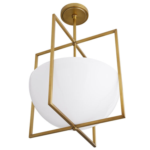 Royce Gold Two-Light Pendant, image 3
