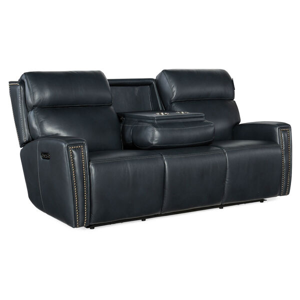 Ruthe Dark Gray Zerog Power Sofa with Power Headrest and Hidden Console, image 2