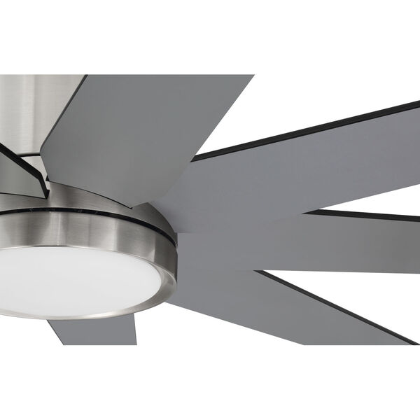 Champion Brushed Polished Nickel 54-Inch LED Ceiling Fan, image 6