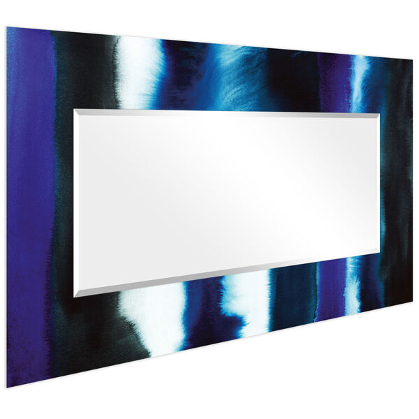 Run Off Blue 72 x 36-Inch Rectangular Beveled Floor Mirror, image 4