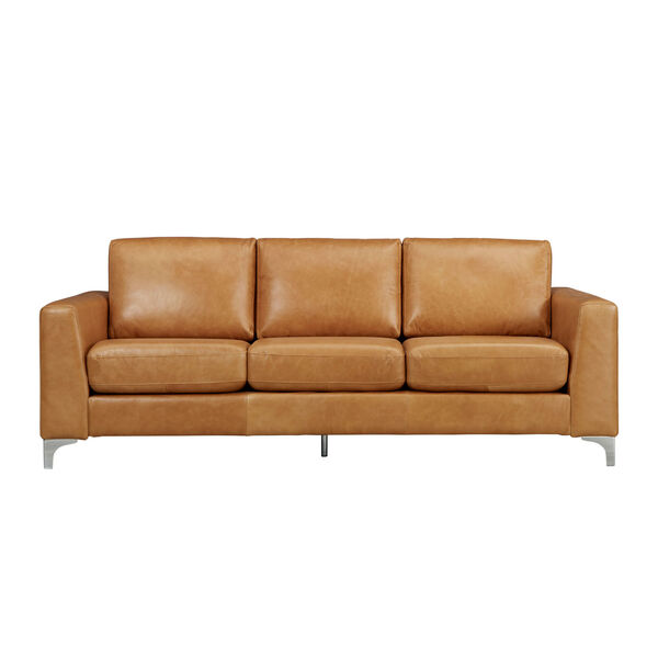 Galindo Leather Sofa, image 3