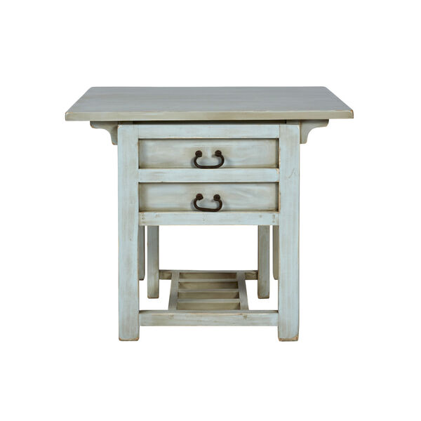 Remi Light Seafoam Desk with Chair, image 1