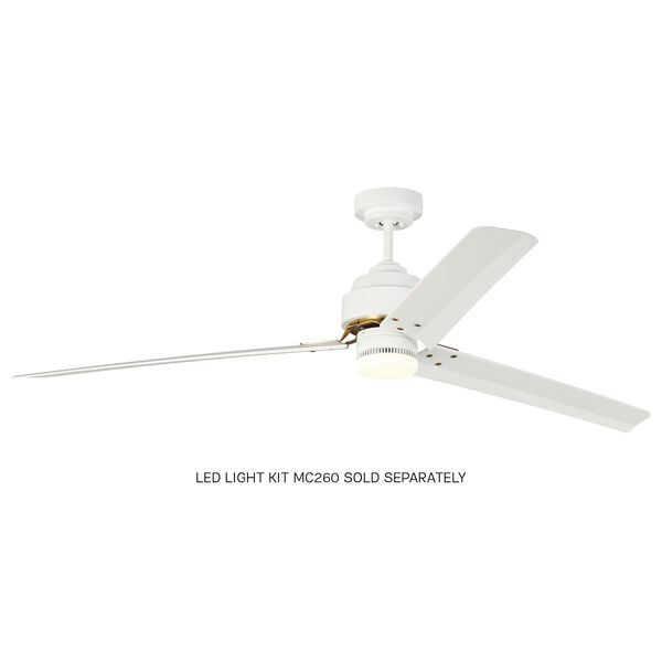Arcade Matte White 68-Inch Ceiling Fan, image 6