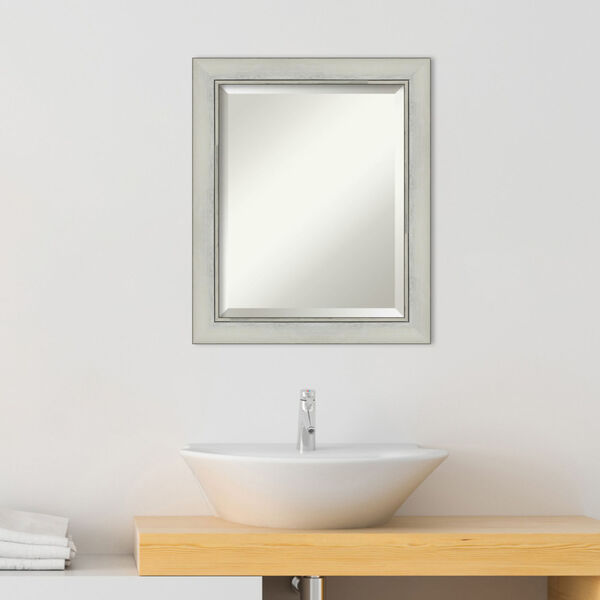 Flair Silver 20W X 24H-Inch Bathroom Vanity Wall Mirror, image 3