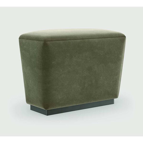 Caracole Upholstery Pollux Dark Chocolate Ottoman, image 3