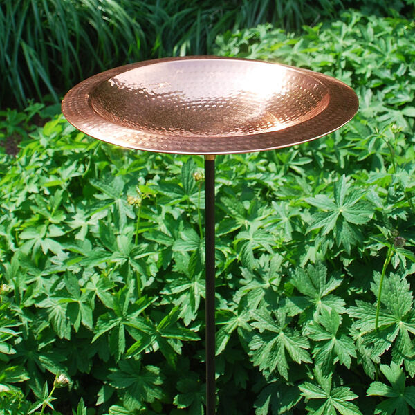 Hammered Copper Bowl with stand, image 5