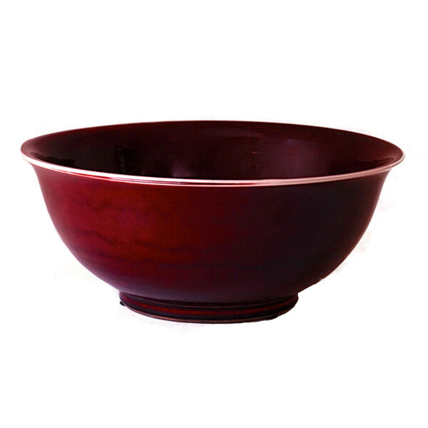 Red Oxblood Bowl, image 1
