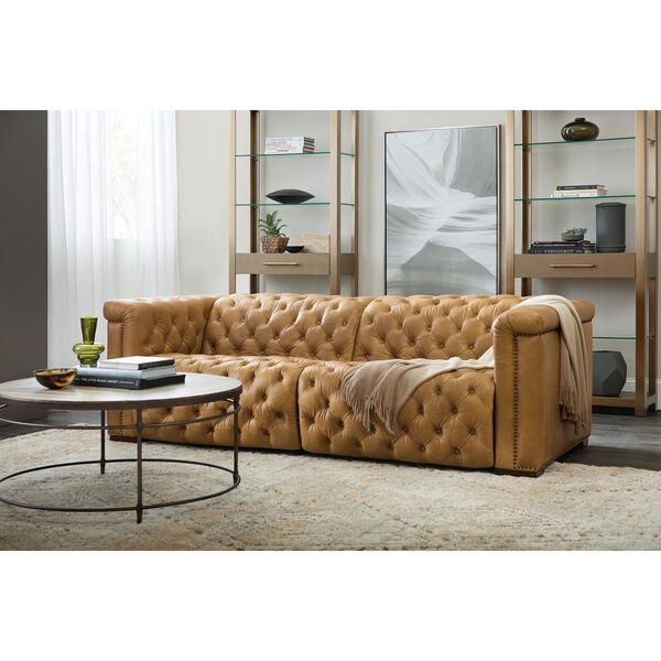 Savion Brown 88-Inch Sofa with Power Recliners and Headrests, image 5