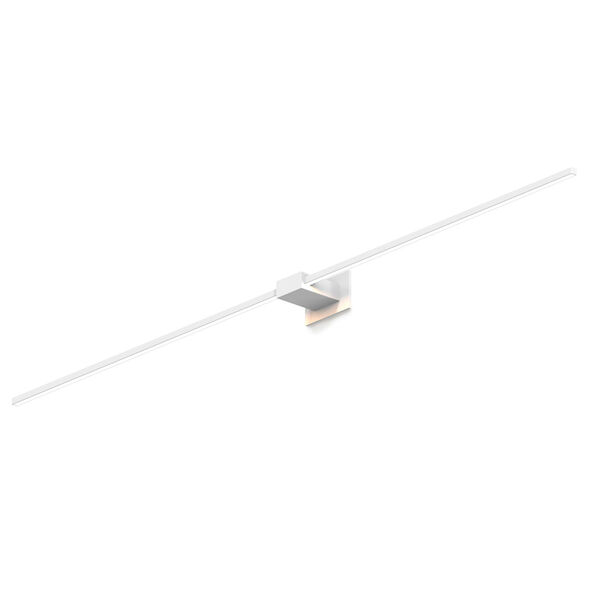 Z-Bar Matte White 60-Inch Soft Warm LED Center Mount Wall Sconce, image 6