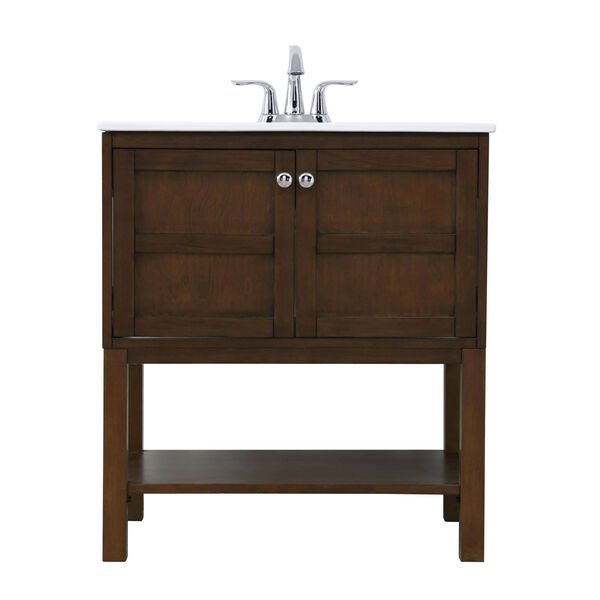 Mason Antique Coffee 30-Inch Vanity Sink Set, image 1