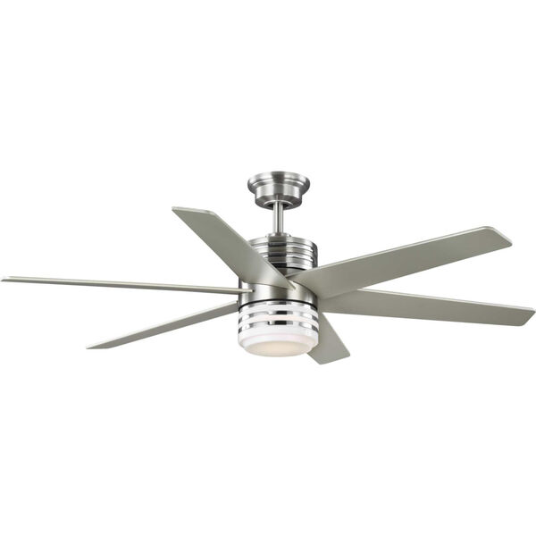 P250074-009-30: Carrollwood Brushed Nickel 72-Inch LED Ceiling Fan, image 6
