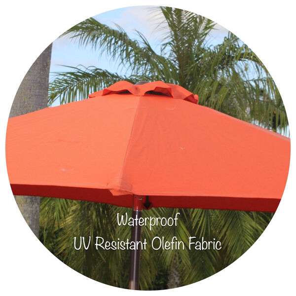 Tuscan Nine-Feet Outdoor Umbrella, image 2