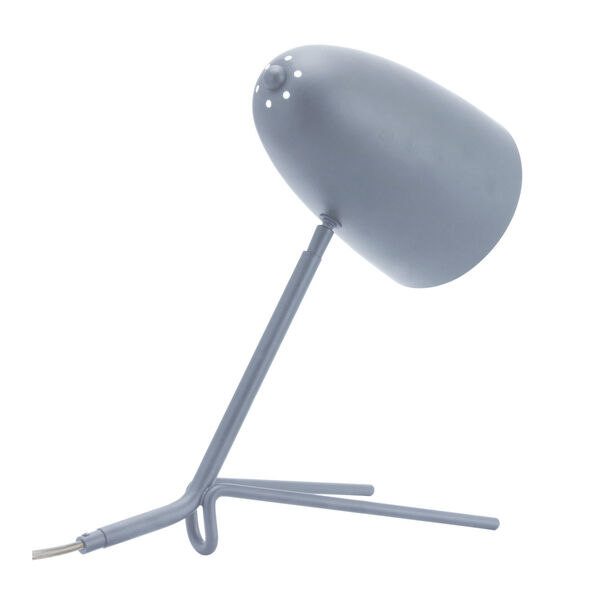 Jamison Matte Gray One-Light Desk Lamp, image 6