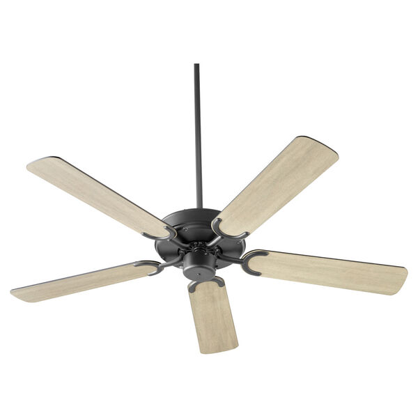 Virtue Matte Black 52-Inch Ceiling Fan, image 1