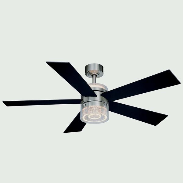 Ashford Brushed Nickel Integrated LED Dual Ceiling Fan with Remote, image 4