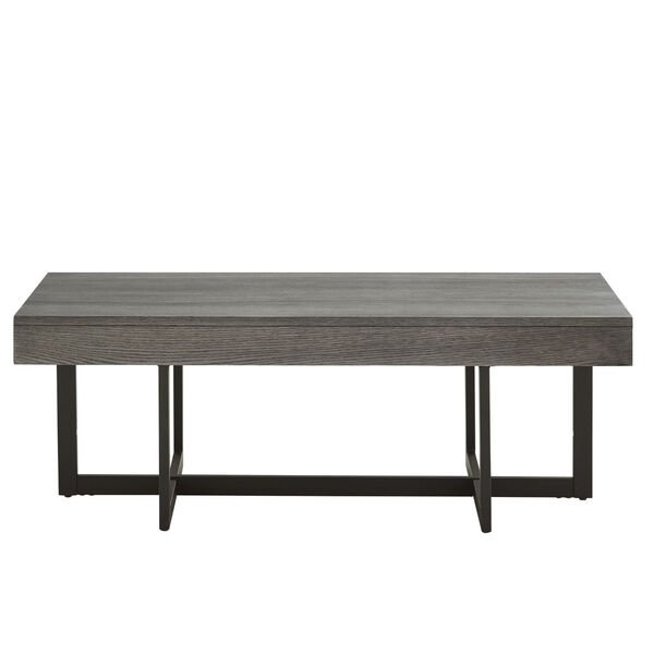 Hunter Gray Coffee Table with Two Drawer, image 4