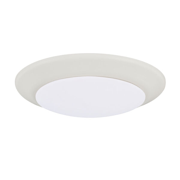 HomePlace White 10-Inch LED Flushmount, image 1