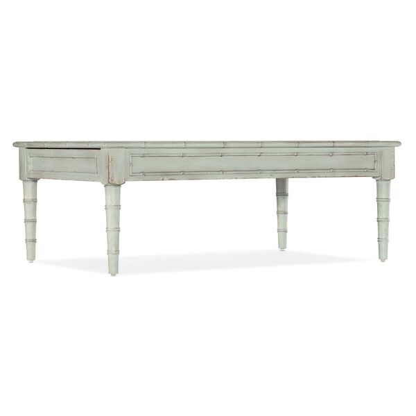 Charleston Haint Blue Rectangle Cocktail Table, image 1