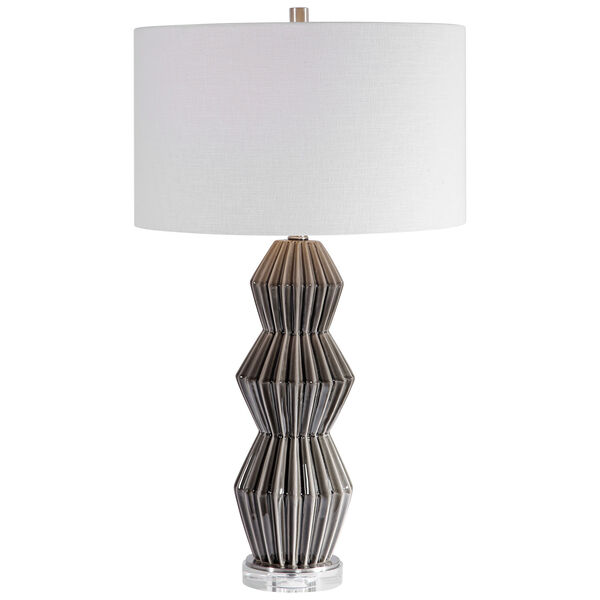 Maxime Brushed Nickel Table Lamp, image 5