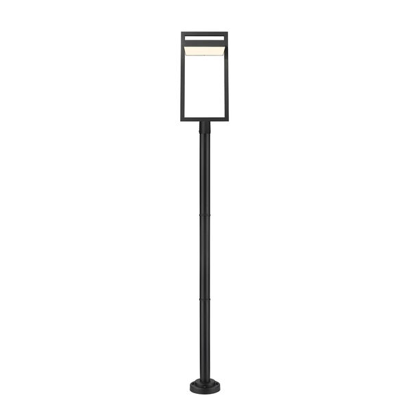 Luttrel Black 104-Inch One-Light LED Outdoor Post Mount, image 4