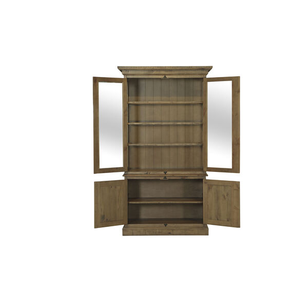 Willoughby China Cabinet in Weathered Barley, image 3