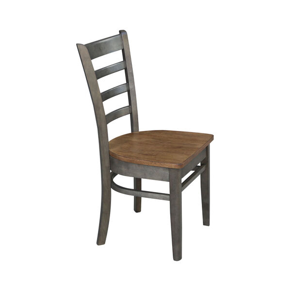 Emily Hickory and Washed Coal Side Chair, Set of 2, image 3