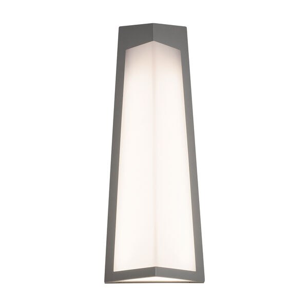 Pasadena Textured Grey Four-Inch LED Sconce, image 1