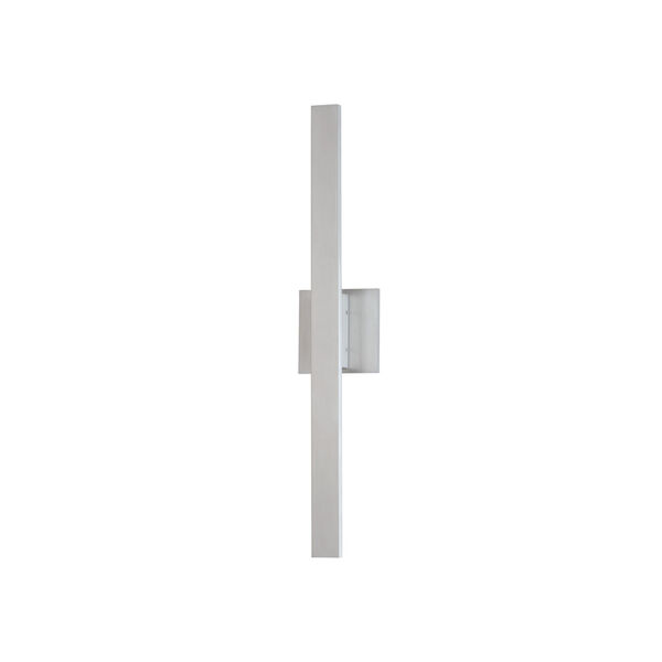 Alumilux Line Satin Aluminum 24-Inch Two-Light LED Outdoor Wall Sconce, image 1