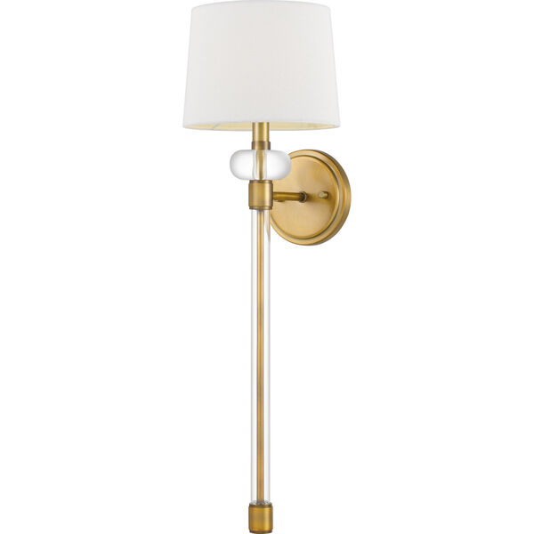 Barbour Weathered Brass One-Light Wall Sconce, image 1