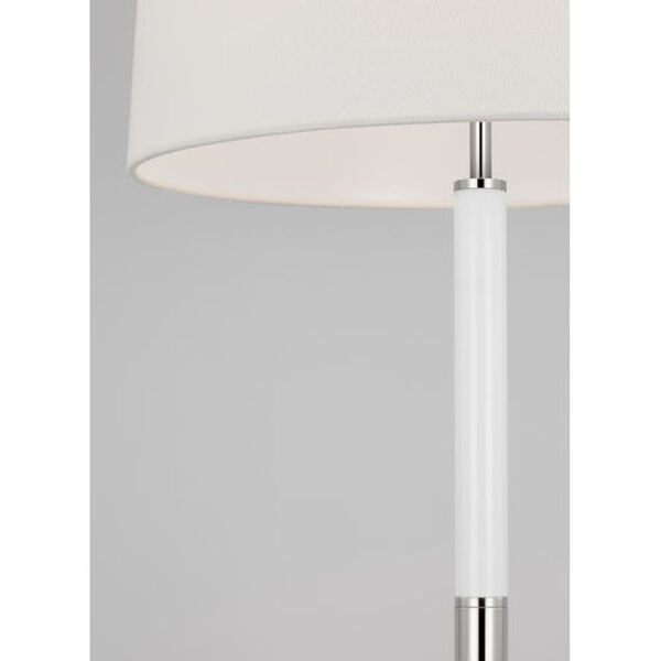 Monroe Polished Nickel LED Table Lamp, image 2