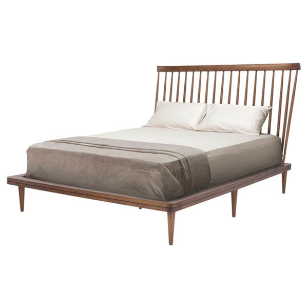 Jessika Walnut Queen Bed, image 1