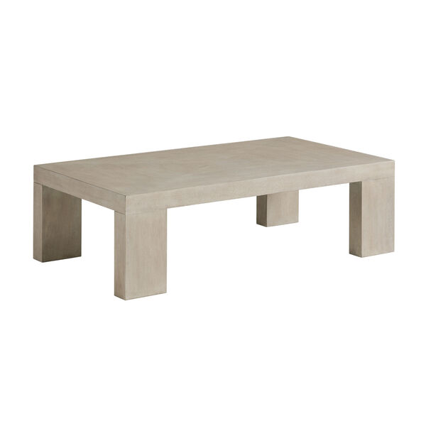 Malibu Warm Taupe 58-Inch Surfrider Cocktail Table, image 1