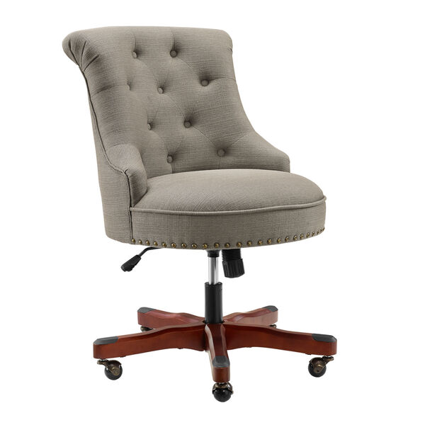 Parker Dolphin Gray Office Chair, image 1